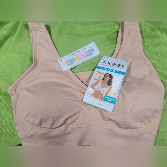 NWT Jockey Seamfree Bralette Nude - Picture 1 of 5